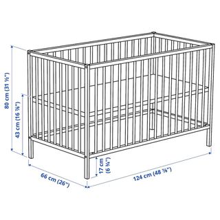 Cuna ikea con colchón NUEVO
