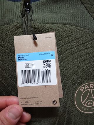 Sudadera hombre Jordan psg nuevo tallaM
