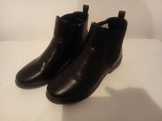 Botiïn Tacón Bajo Mujer Negro 41