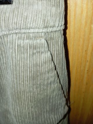 Bermudas de invierno de pana fina