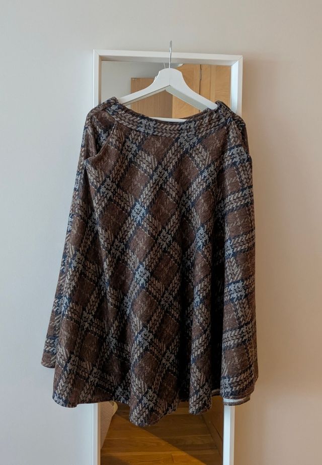 Falda de cuadros de Marta Barcala