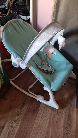 Trona Peg Perego y hamaca