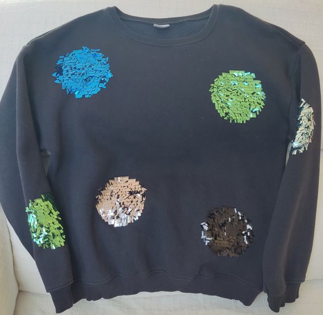 Sudadera negra Zara Kids niña 13-14 años