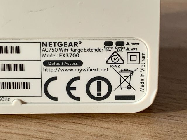 Netgear EX3700 WiFi Range Extender