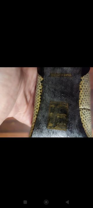 Zapatos tacón cuadros negros y blancos