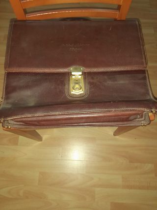 porta documentos piel