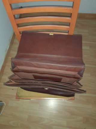 porta documentos piel