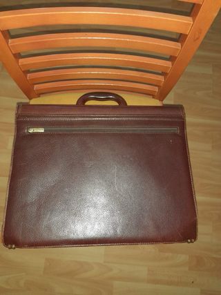 porta documentos piel