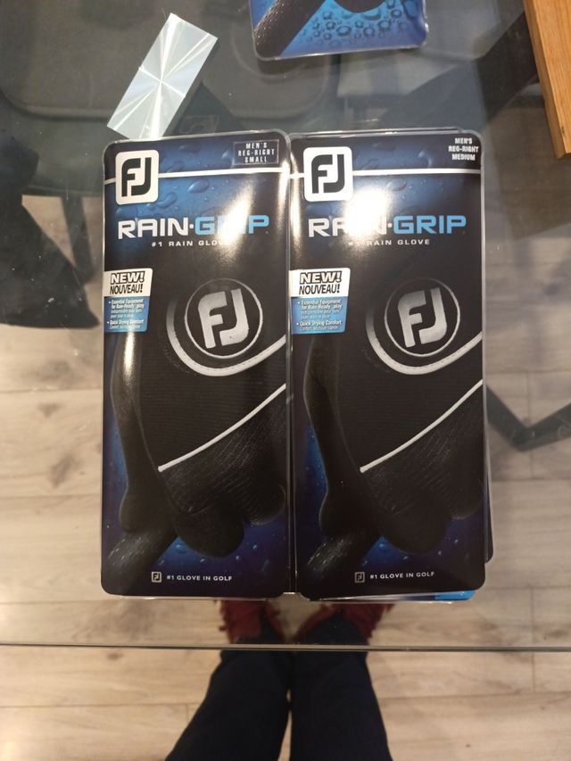 Guante lluvia footjoy zurdo
