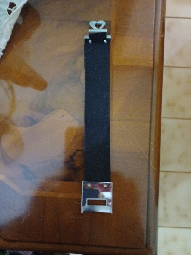 Bracciale in acciaio e cristalli