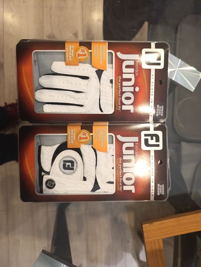 Guantes footjoy junior zurdo