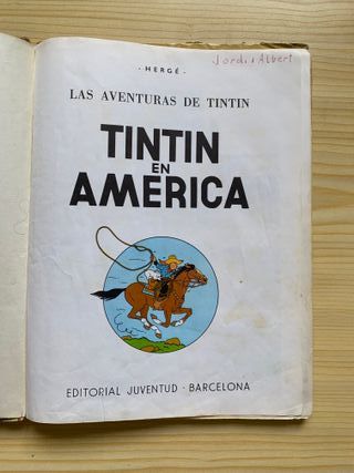 Tintín en América 1969 2ª Edición