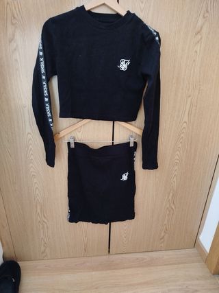 Conjunto falda y jersey SikSilk