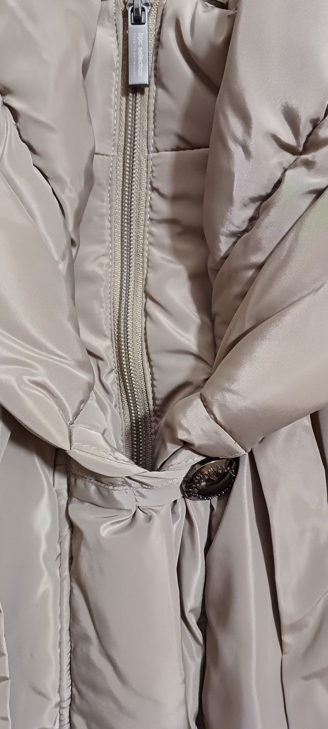 Anorak mujer color taupe