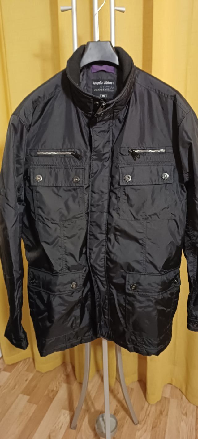 Chaqueta hombre negra