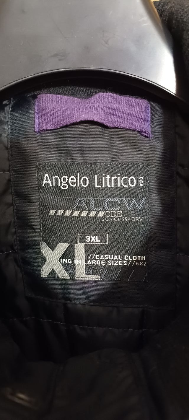 Chaqueta hombre negra