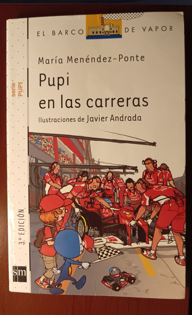 Pupi en las carreras