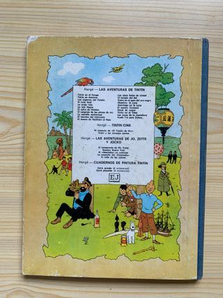 Tintín El Cetro de Ottokar 1972 5ª Edición