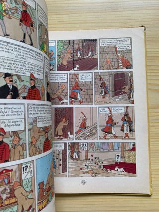 Tintín El Cetro de Ottokar 1972 5ª Edición