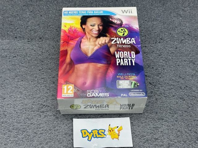 NUOVO Zumba Fitness World Party WII Pal Spagna