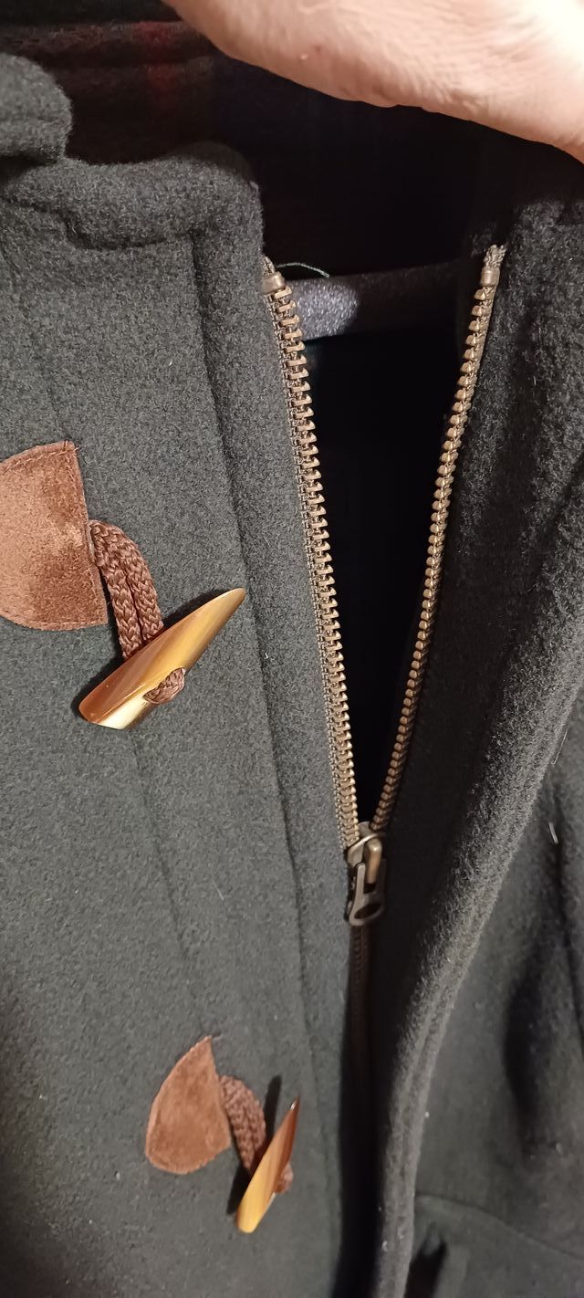 Trenca verde de hombre