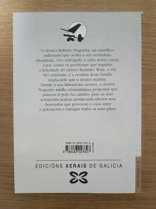 Libro O laboratorio do Doutor Nogueira 