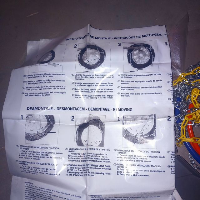 CADENAS PARA LA NIEVE