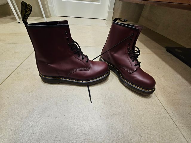 Botas Hombre Dr Martens Cereza