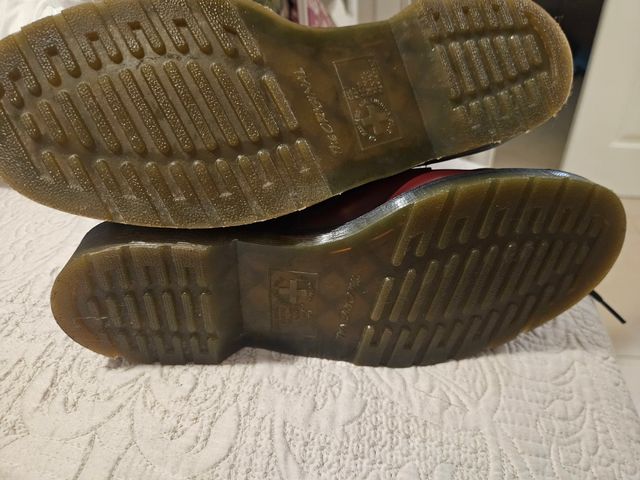 Botas Hombre Dr Martens Cereza