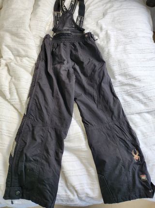 Pantalón esquí niño Spider negro