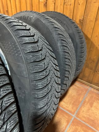 Llantas Aluminio cubiertas de Nieve 195/65/15 VW