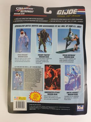 GI JOE/GEYPERMAN ACCESORIOS NUEVO ASTRONAUTA