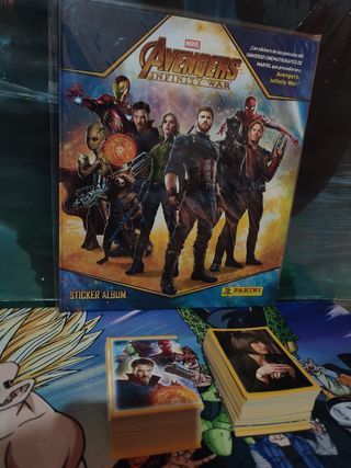 Cromos los vengadores avengers infinity war