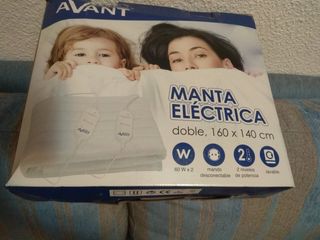 Manta eléctrica sin estrenar