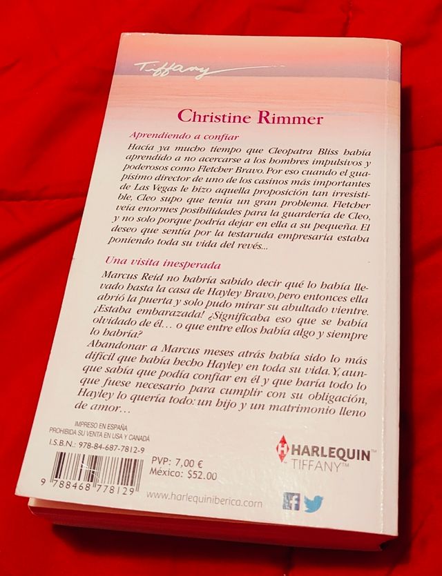 Aprendiendo a confiar; Una visita inesperada (TIFFANY) (Spanish Edition)