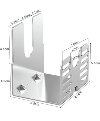 Asador giratorio universal 90 cm