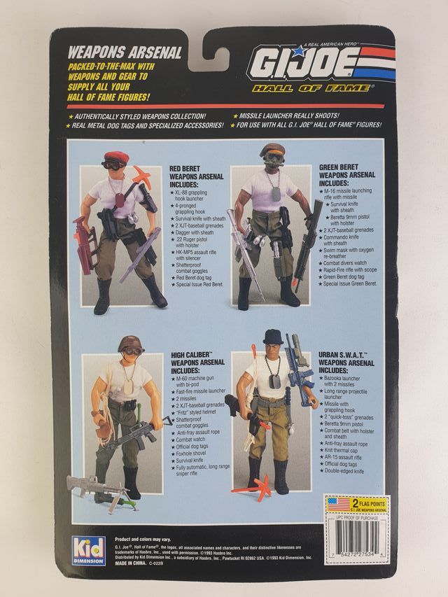 GIJOE ACCESORIOS FIGURA ESCALA 1/6 NUEVO