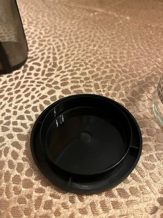 Tazza in vetro per tisana con filtro