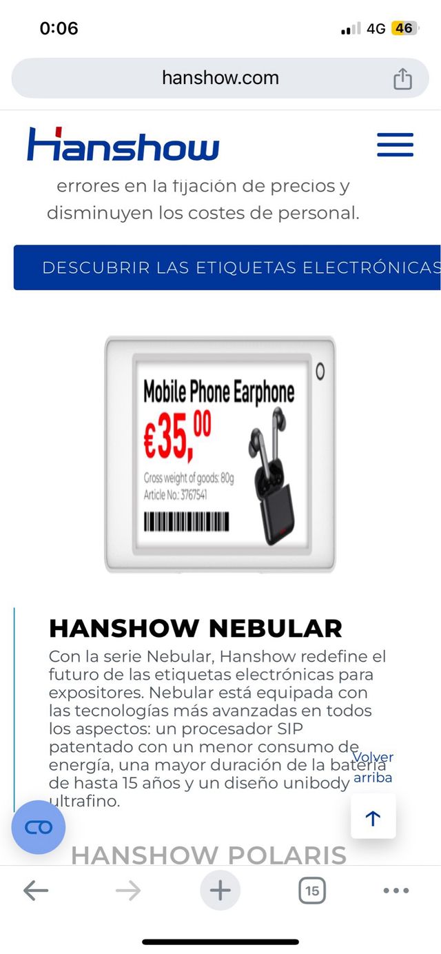 OFERTA LOTE!! ETIQUETA ELECTRONICA