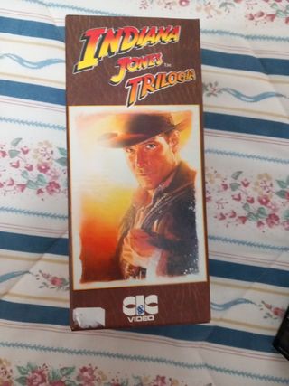Indiana Jones trilogia vhs