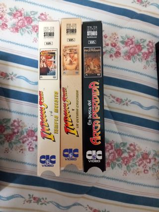 Indiana Jones trilogia vhs