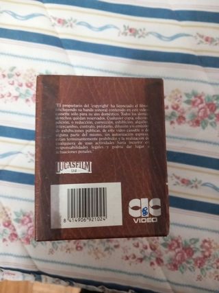 Indiana Jones trilogia vhs