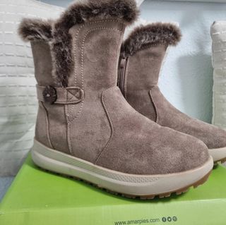Botas marrones pelito 