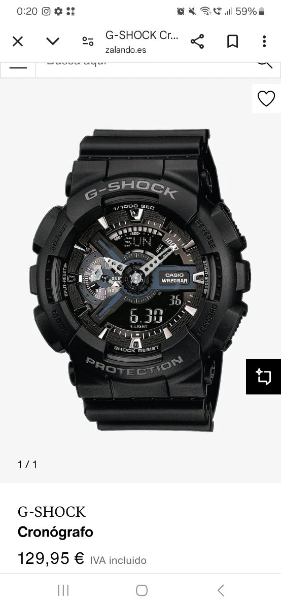 CASIO G SHOCK RESIST