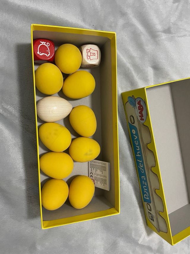 Juego la danza del huevo para niñxs