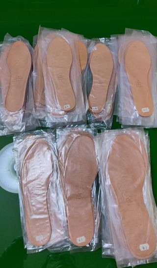 Solette cuoio-feltro 248 pz