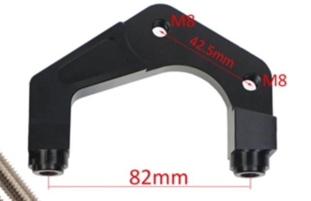 Adaptador pinza de freno RPM