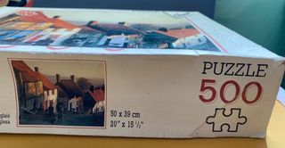 Puzzle 500 piezas precitadas - Diset