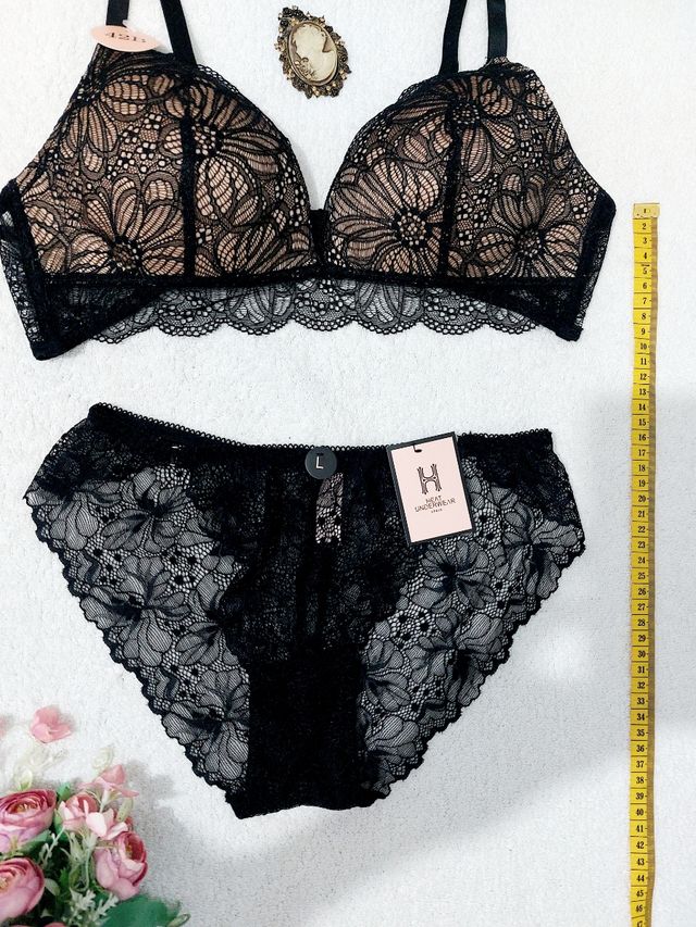 Set Lencería Encaje 105B ⚘️💫