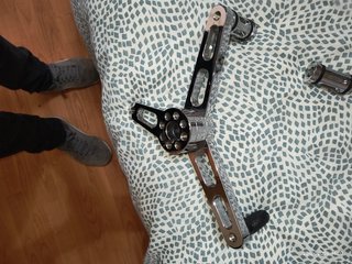 palanca punta talon para sportster